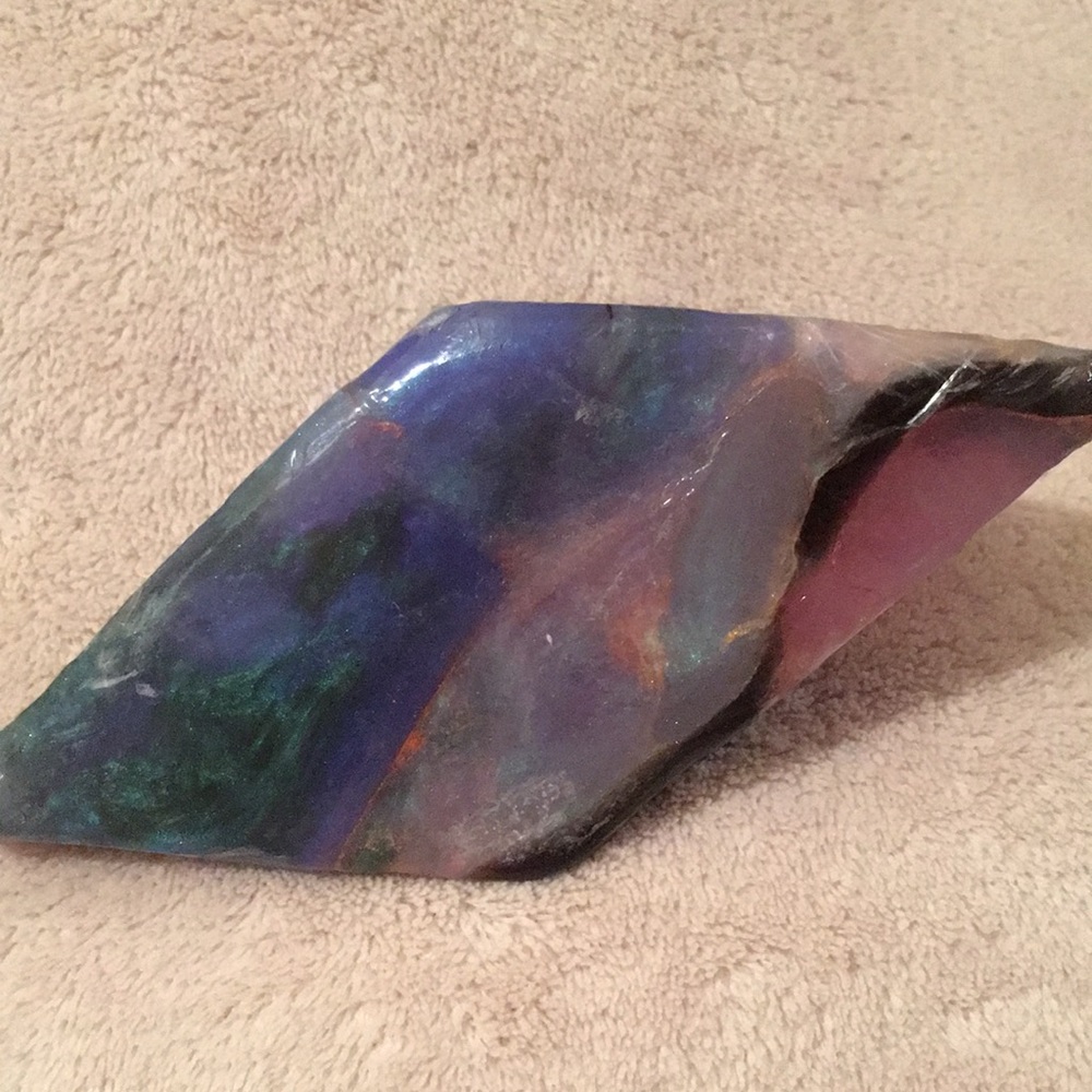 Soap Rocks Black Opal Scented Luxury Hand Soap NWT - Picture 3 of 5